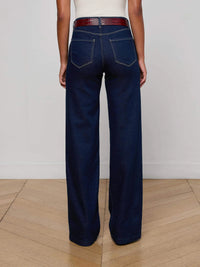 L'Agence Clayton Wide-Leg Jean