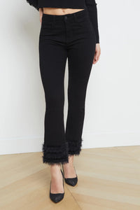 L'Agence Tati Feather Trim Jean