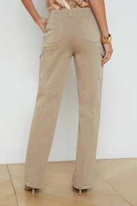 L'Agence Brooklyn High Rise Utility Wide Leg Pant Jean