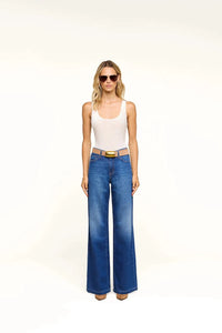 L'Agence Scottie High-Rise Wide-Leg jean Idaho