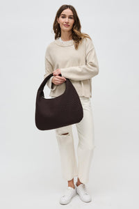 Sol + Selene Dare to Dream - Large Woven Neoprene Hobo