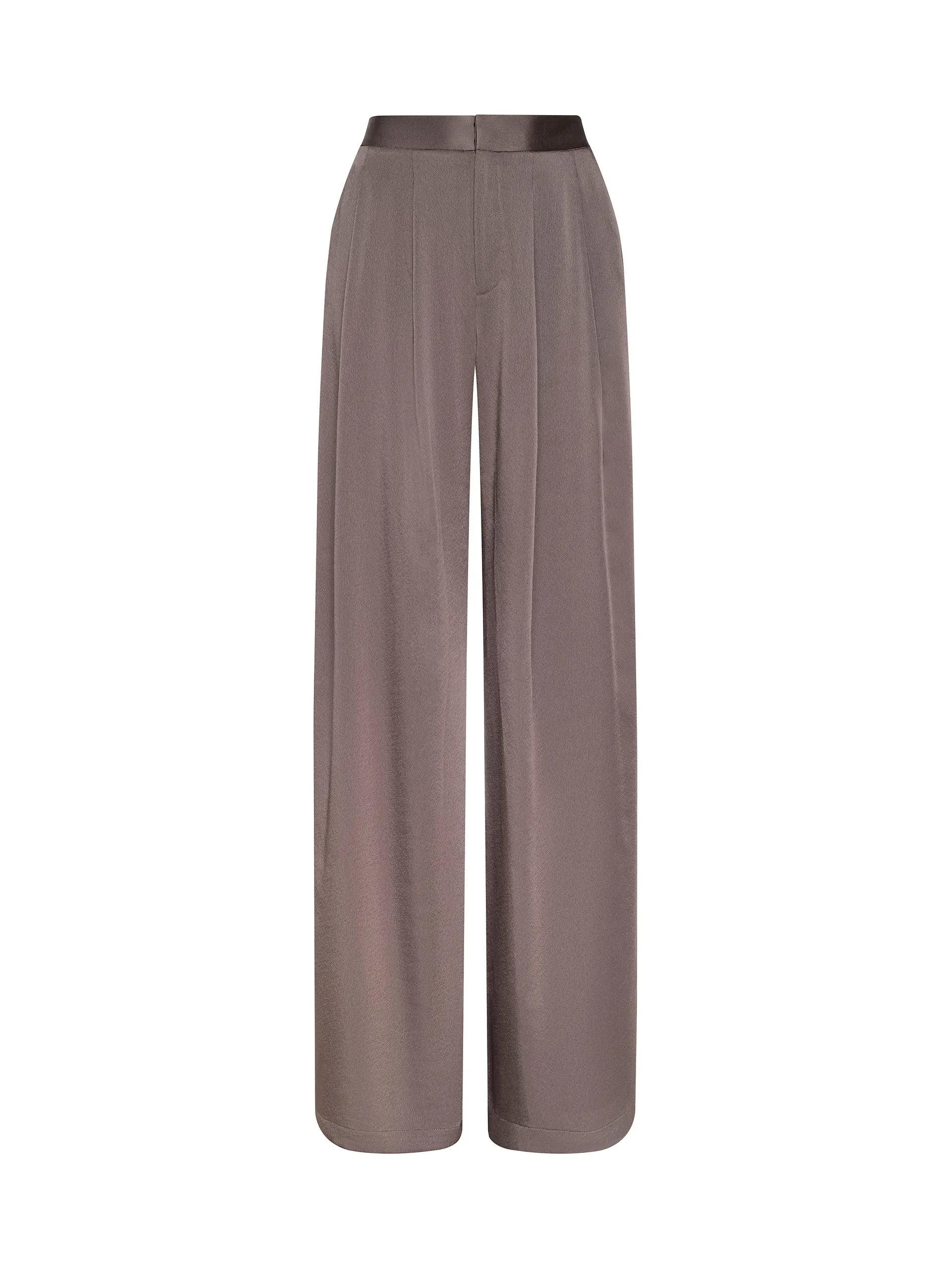 Pantalon en satin L'Agence Aubrie