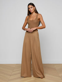 L'Agence Chelsy Wide-Leg Pant