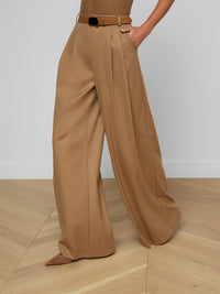 L'Agence Chelsy Wide-Leg Pant