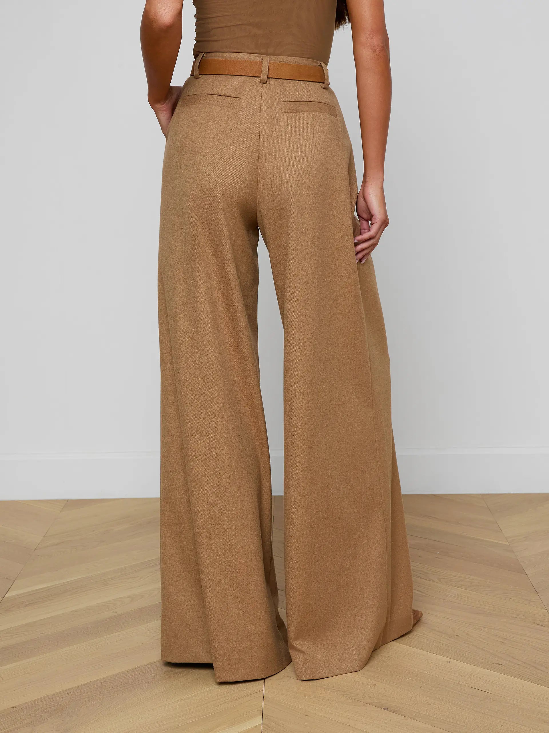 L'Agence Chelsy Wide-Leg Pant