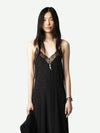 Zadig & Voltaire Risty Diamante Dress Gown