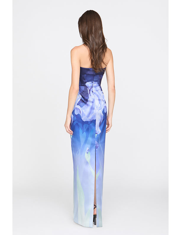 Robe colonne bustier Theia Cyrilla Moonlight Bloom