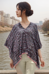Missoni Chevron Knit Poncho