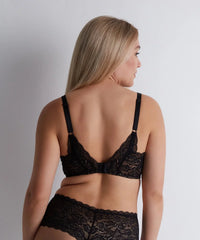 Aubade Underwired triangle bra Black