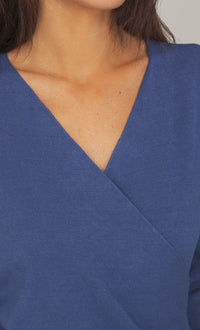 Twinset Long Sleeve Knit Blu Indigo