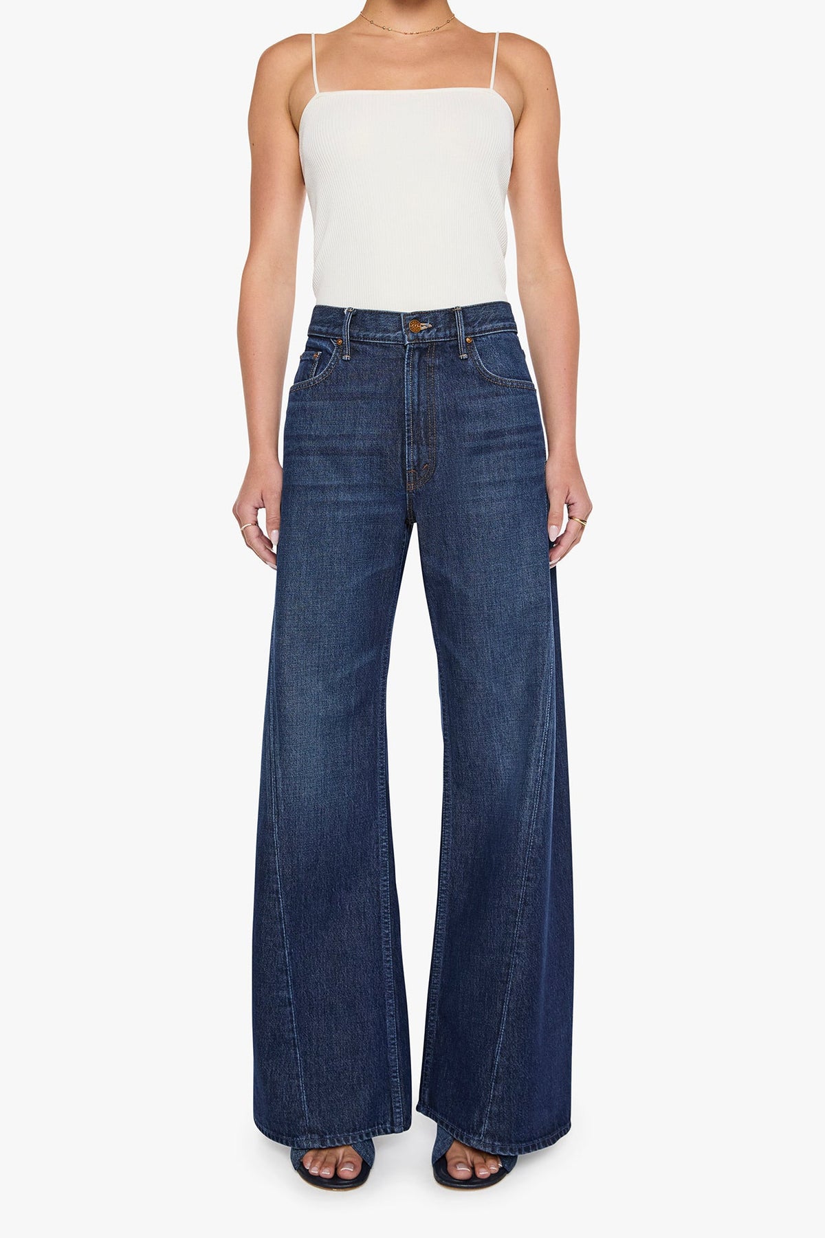 Mother The Lemon Twist Sneak Jean Fresh Squeezed