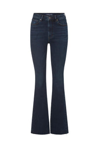 Veronica Beard Cameron Raw Hem Bootcut Jean