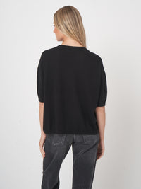 Repeat Relaxed Short-Sleeve Knit Top