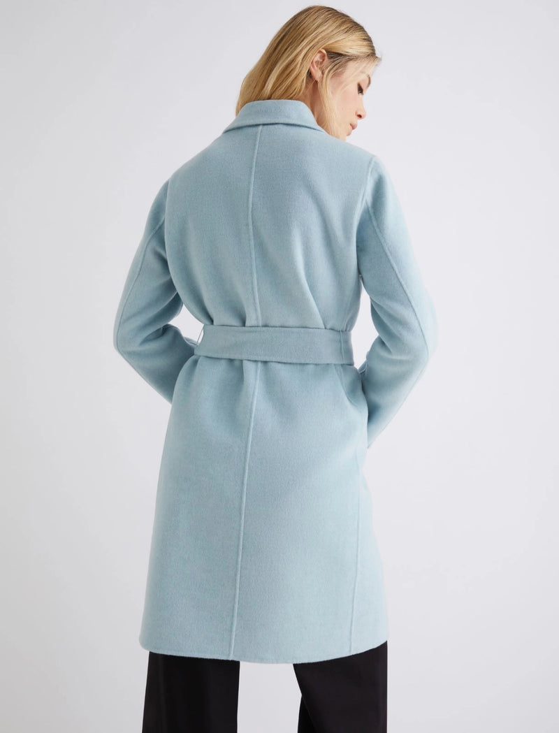 Marella Polka Double-faced wool-blend coat