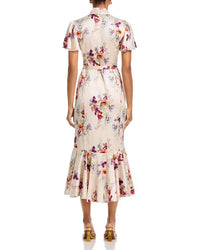 Cinq a Sept Robe Willow Iris Bouquet