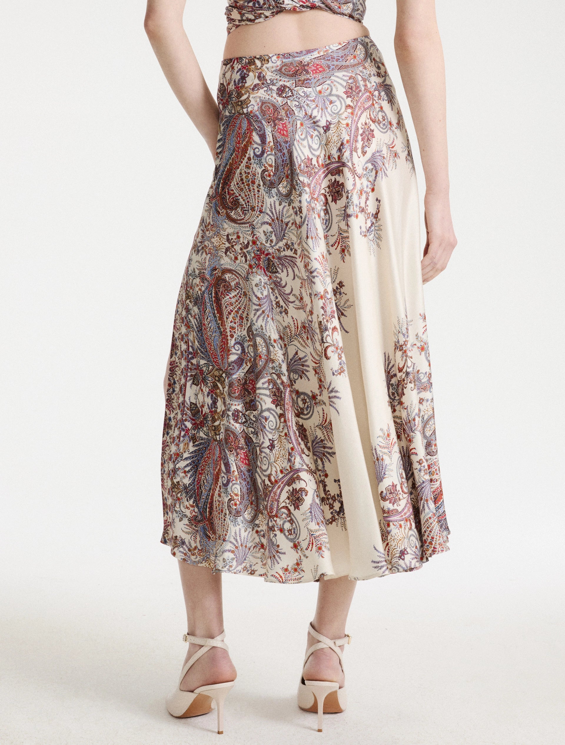 Marella Decano Skirt Cream