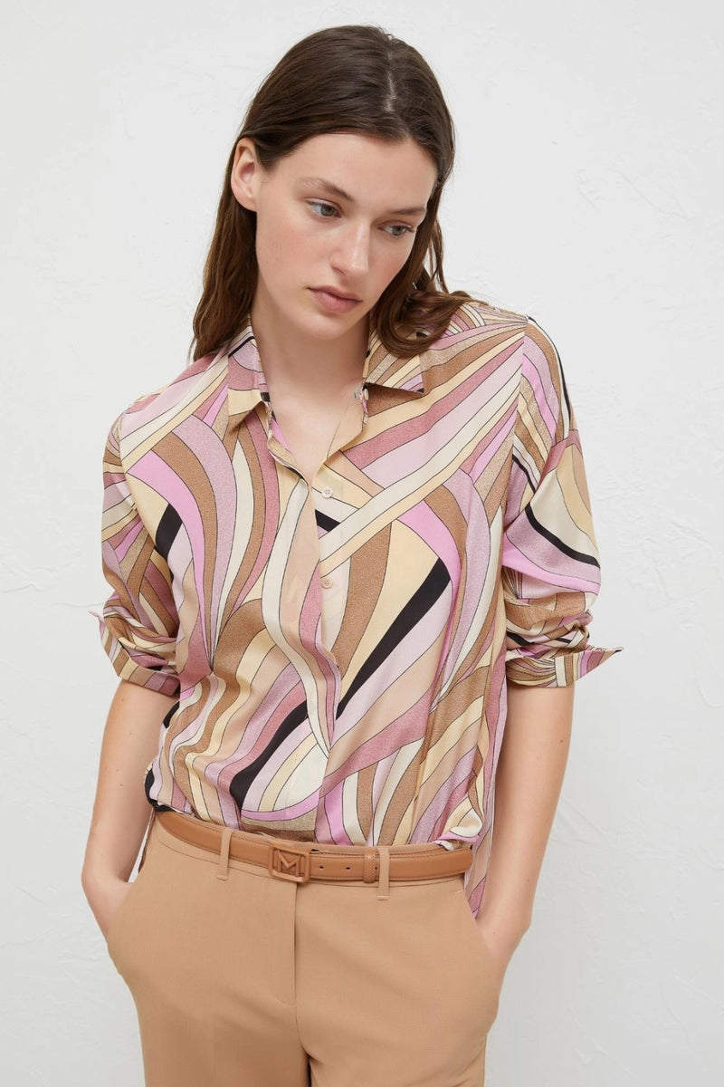 Marella Minerva Silk Crepe Shirt