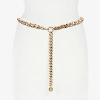 Brave Doone Chain Belt Metallic Gold Belt