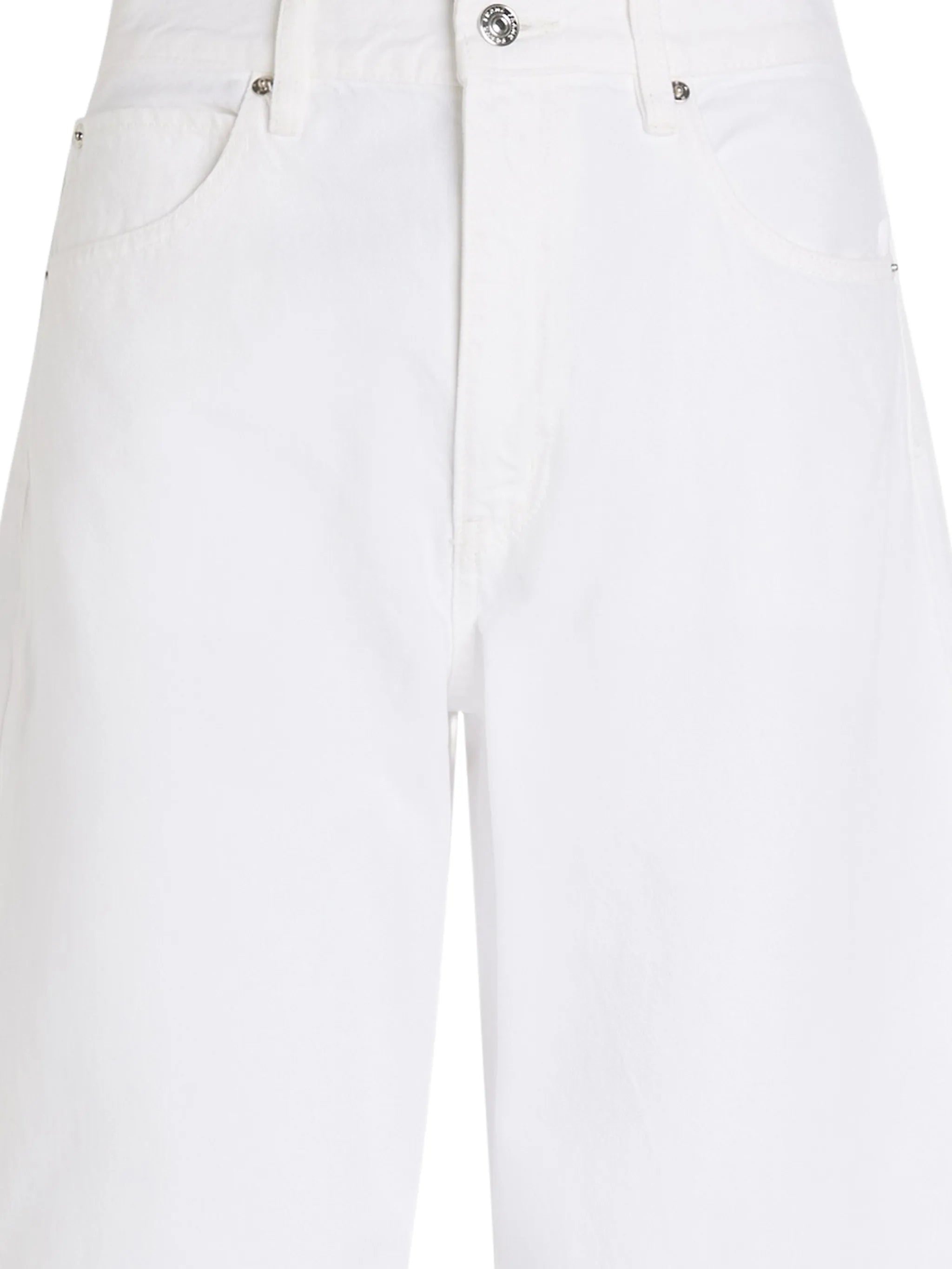Frame The Bubble Crop Blanc New Fray