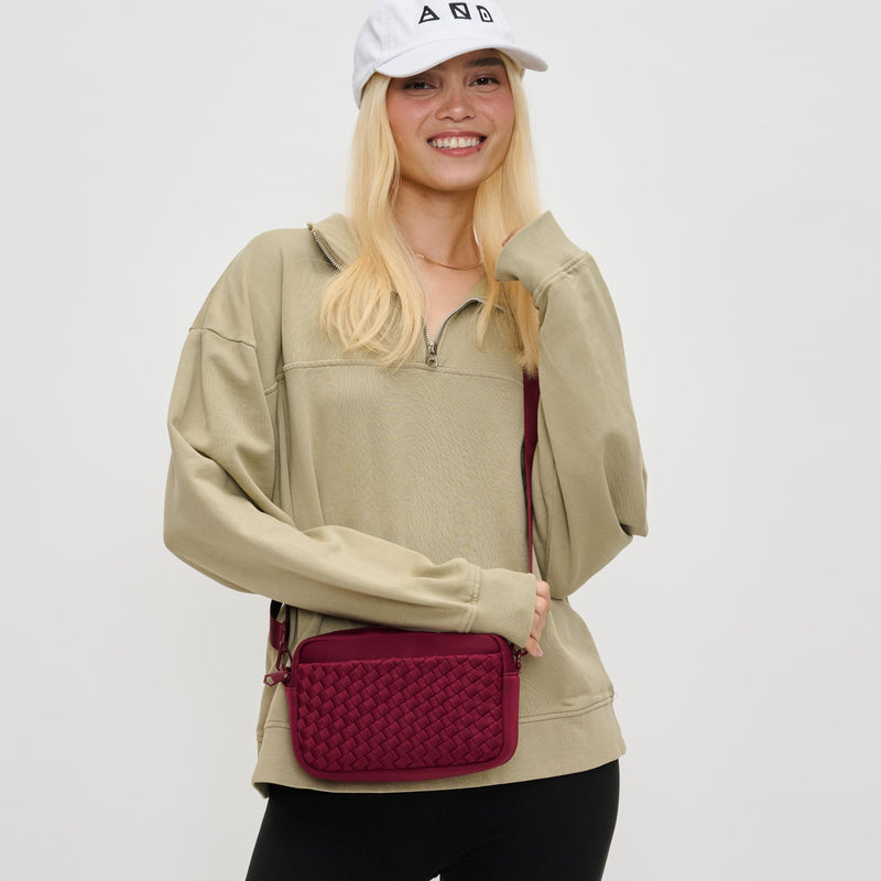 Sol+ Selene Woven Neoprene Crossbody Bag