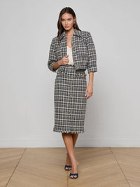 L'Agence Jia Tweed Jacket