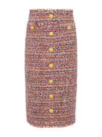 L'Agence Tai Tweed Midi Skirt