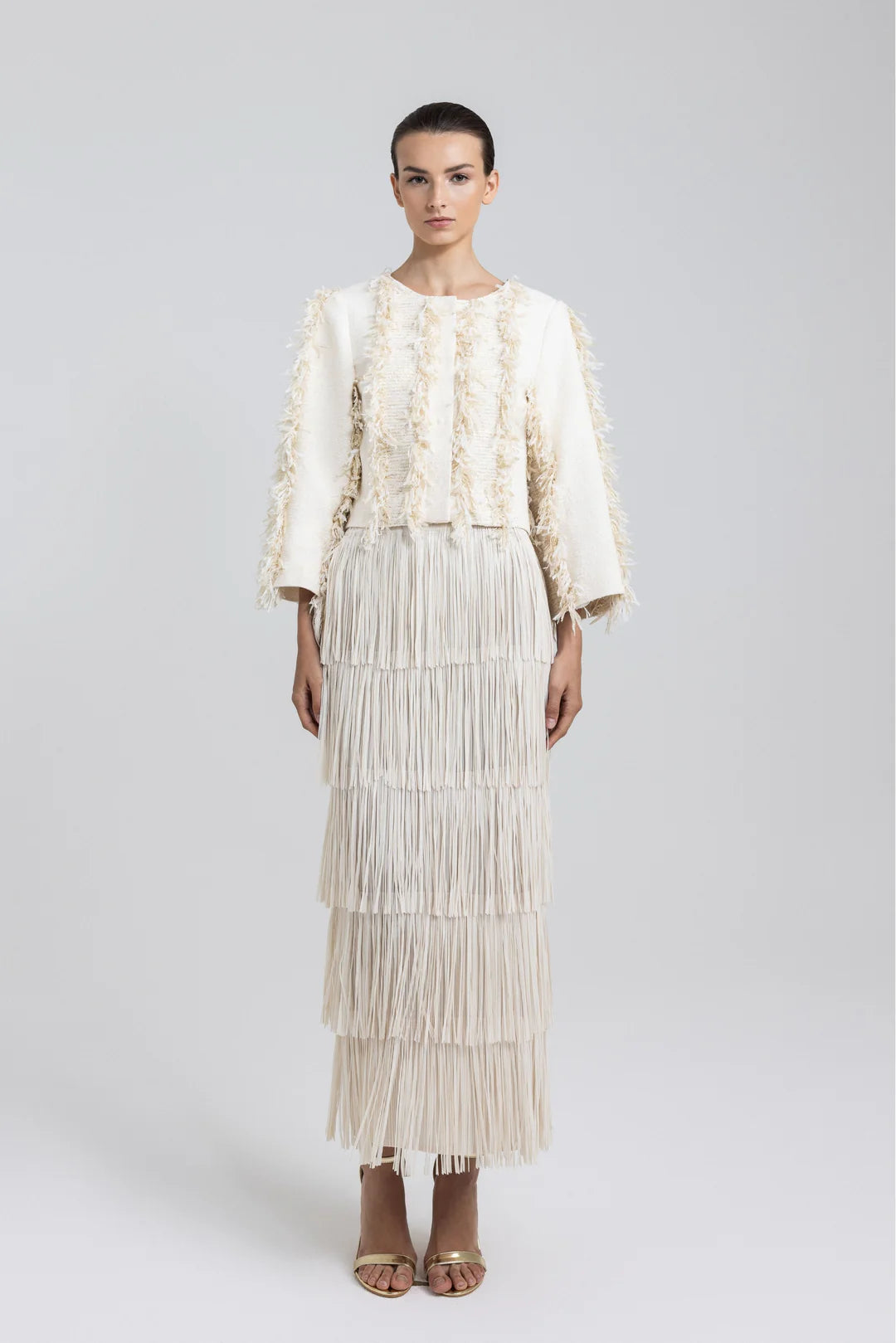 Nadya Toto Carla Skirt Cream