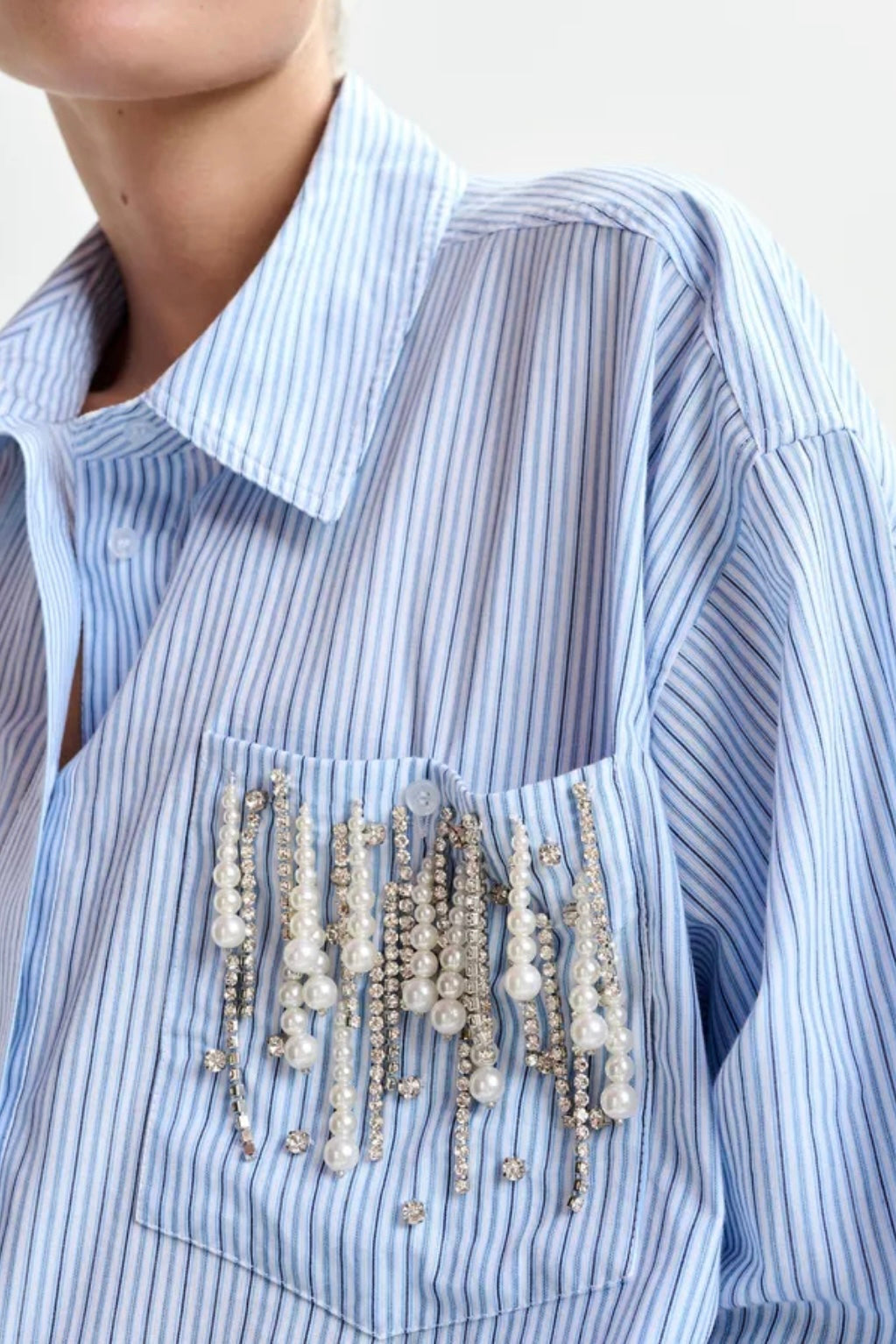 Essentiel Antwerp Jommeke One String Shirt Combo Off White