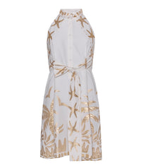 Robe Lace The Label Selvaya Paume dorée