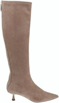 L'Agence Emilie Suede Kitten Heel Boot