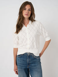 Repeat Superfine Cotton Polo Knit