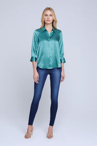 L'Agence Dani 3/4 Sleeve Blouse