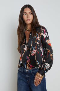 L'Agence Tyler Silk Blouse