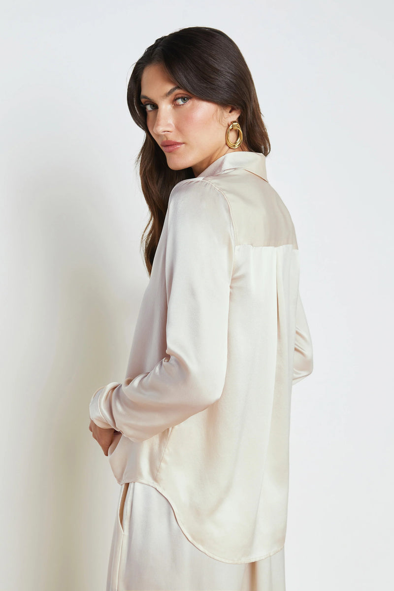 L'Agence Tyler Long Sleeve Blouse