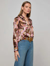 L'Agence Tyler Silk Blouse