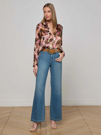 L'Agence Tyler Silk Blouse
