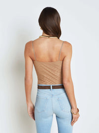 L'Agence Gelina Ruched Bodysuit