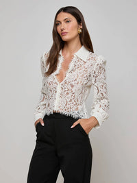 L'Agence Anita Lace Blouse