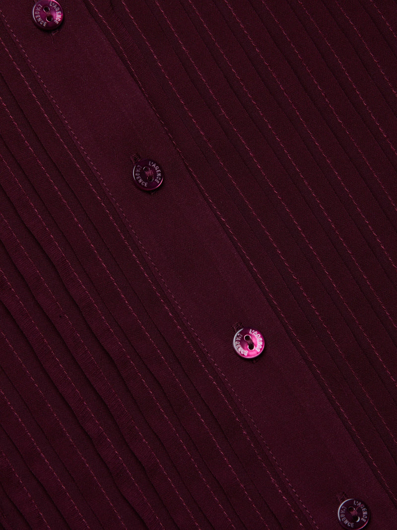 L'Agence Noor Pleated Blouse