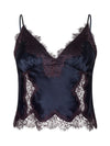 L'Agence Kimber Silk Lace Camisole