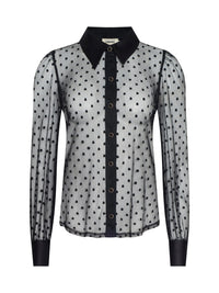 L'Agence Sophie Long-Sleeved Blouse Black