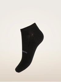 Wolford Logo Sneaker Socks Black/White