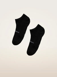 Wolford Logo Sneaker Socks Black/White