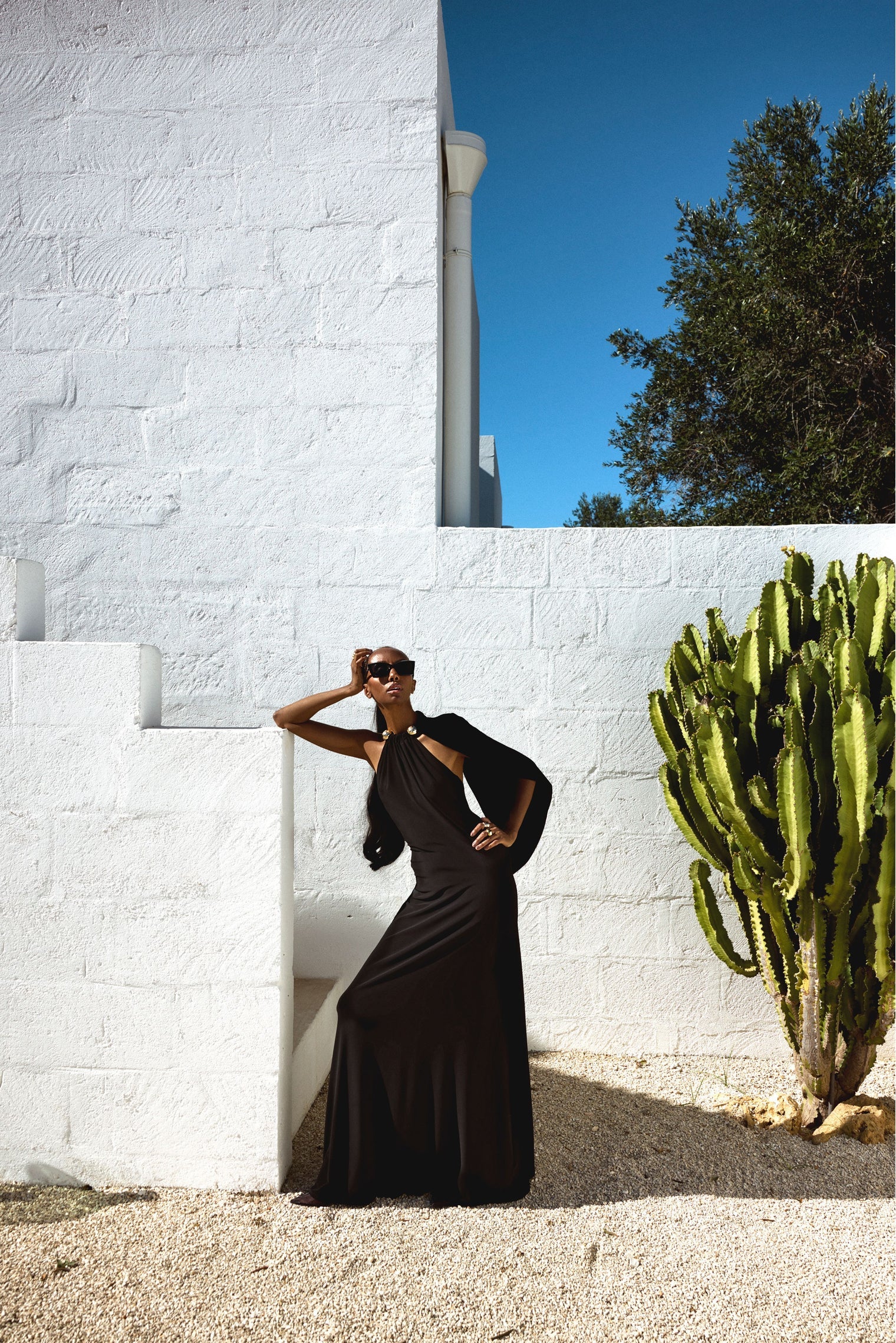 Nadya Toto Capri Long Dress