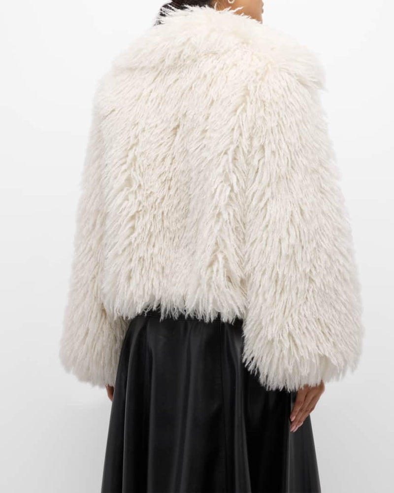 Cinq à Sept Faux Fur Cape