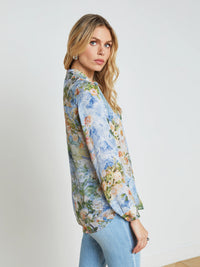 L'Agence Nina Silk Blouse