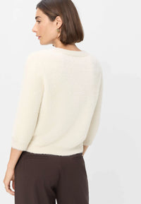 Brax Women's Pullover - Dark Ecru