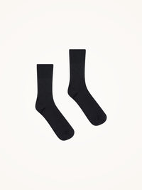 Wolford Luxury Cotton Rib Socks