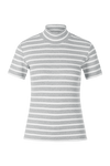 Riani Stand-Up Collar Striped Shirt