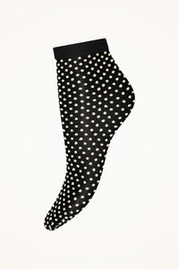 Wolford Satin Touch Dots Socks